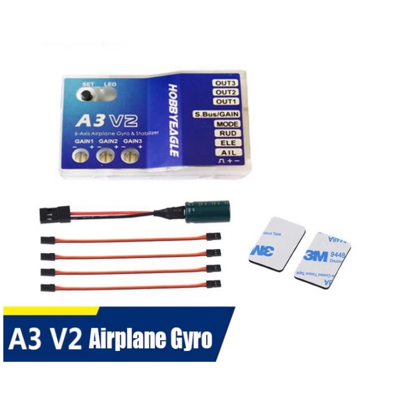 A3 V2 Flight Controller Stabil - огляд і ціна Rc Helicopter Gyro