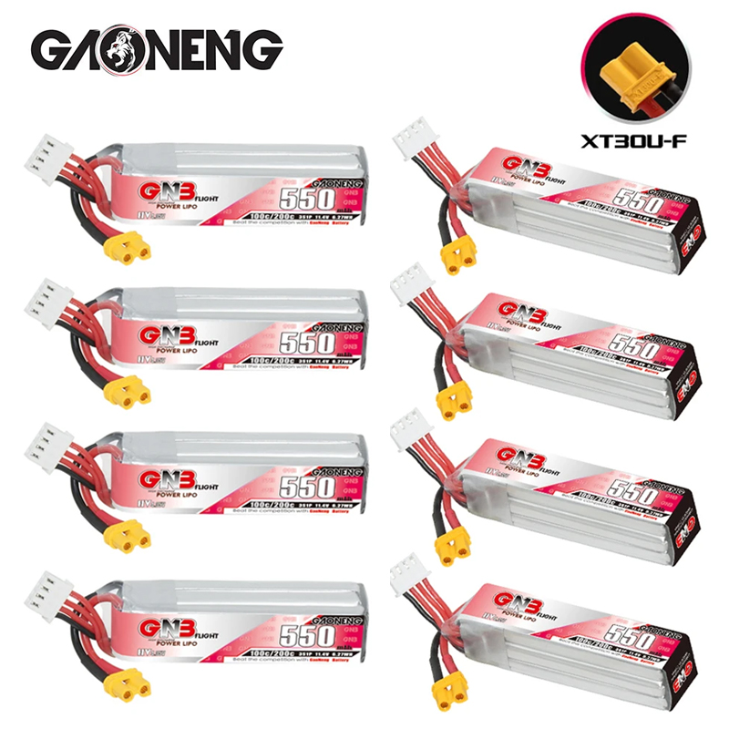 GNB HV 11.4V 550mAh 100C/200C  - огляд і ціна Rc Helicopter Parts