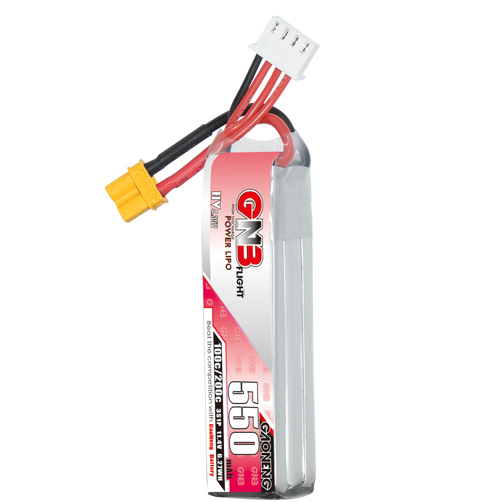 GNB HV 11.4V 550mAh 100C/200C  - огляд і ціна Rc Helicopter Parts