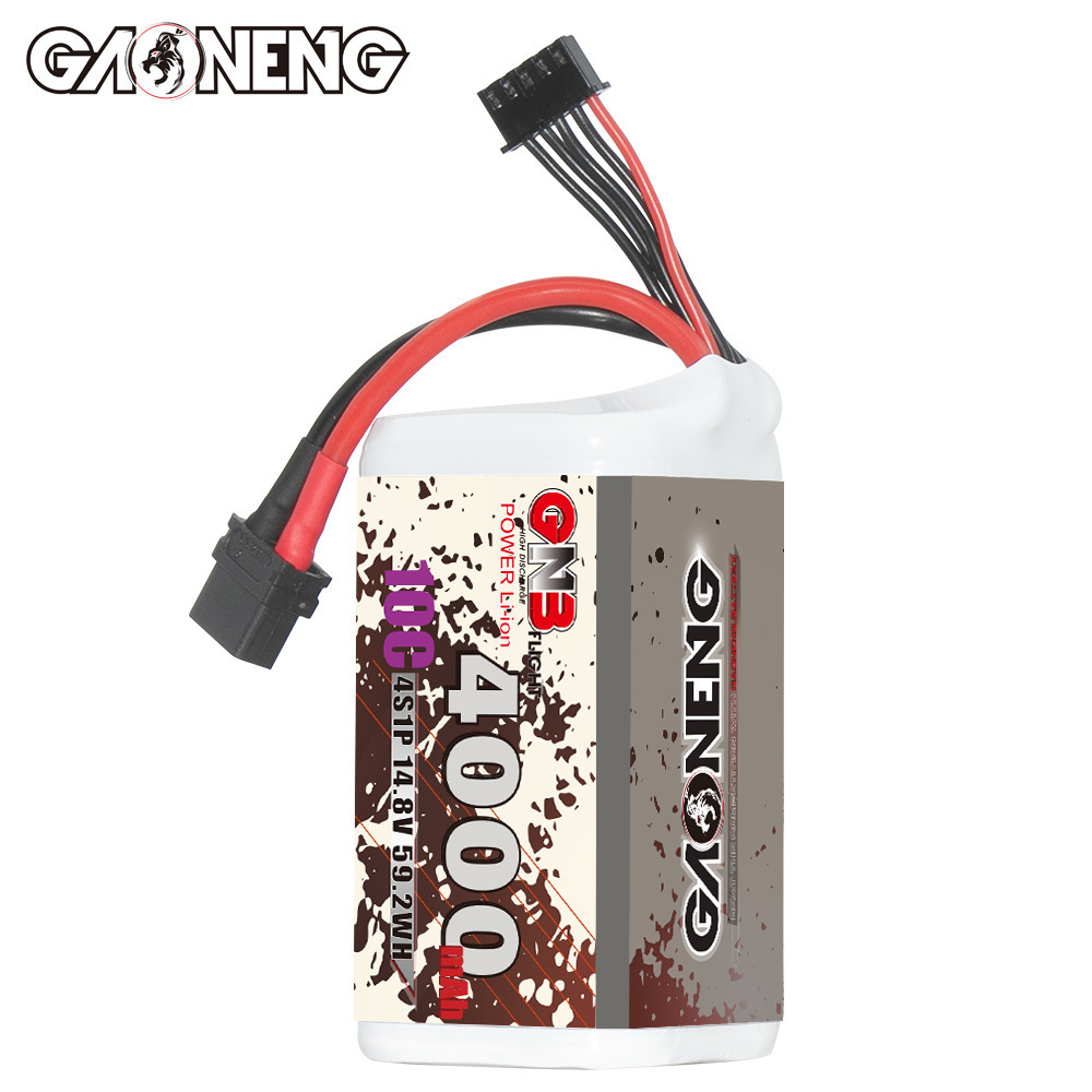 GNB 4000mAh 4S 14.8V 10C 20C W - огляд і ціна Rc Helicopter Parts