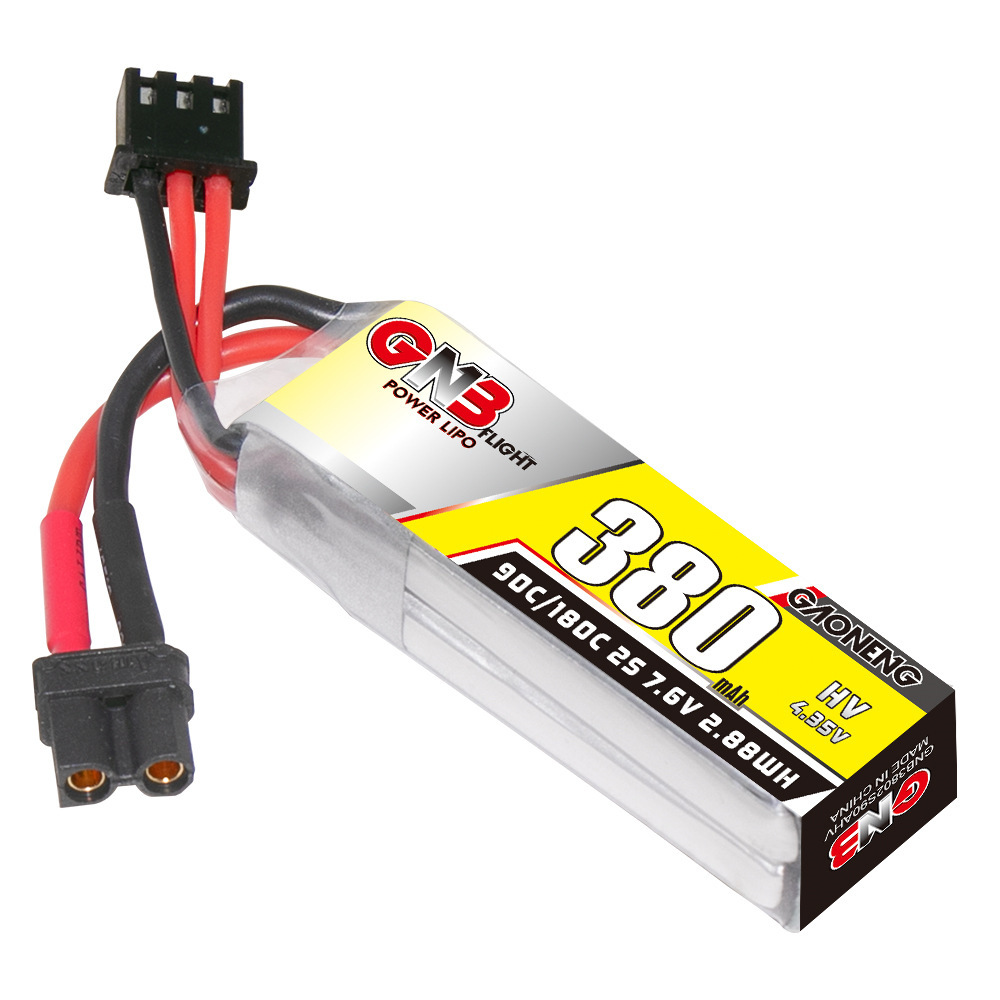 GNB 2S 7.6V 380mAh 90C/180C Li - огляд і ціна Rc Helicopter Coaxial