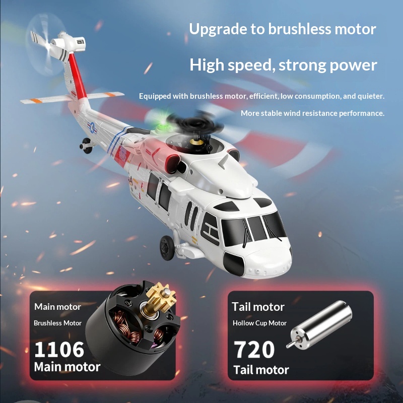 Wltoys K270 Black Hawk Uh 60l  - огляд і ціна Rc Helicopter Gyro